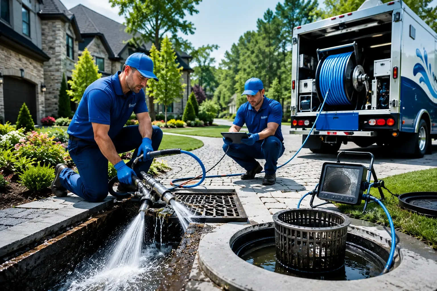 Local outdoor drain cleaning professionals in Pfafftown, NC